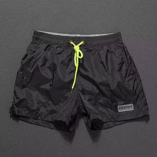 Quần short đi biển nhẹ, nhanh khô, chống nước, màu trơn đơn giản