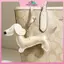 MYPANDA Dachshund Móc khóa chó Mặt dây chuyền dễ thương Puppy Da PU Móc chìa khóa Phụ kiện Túi động vật Chìa khóa quyến rũ Trang trí.