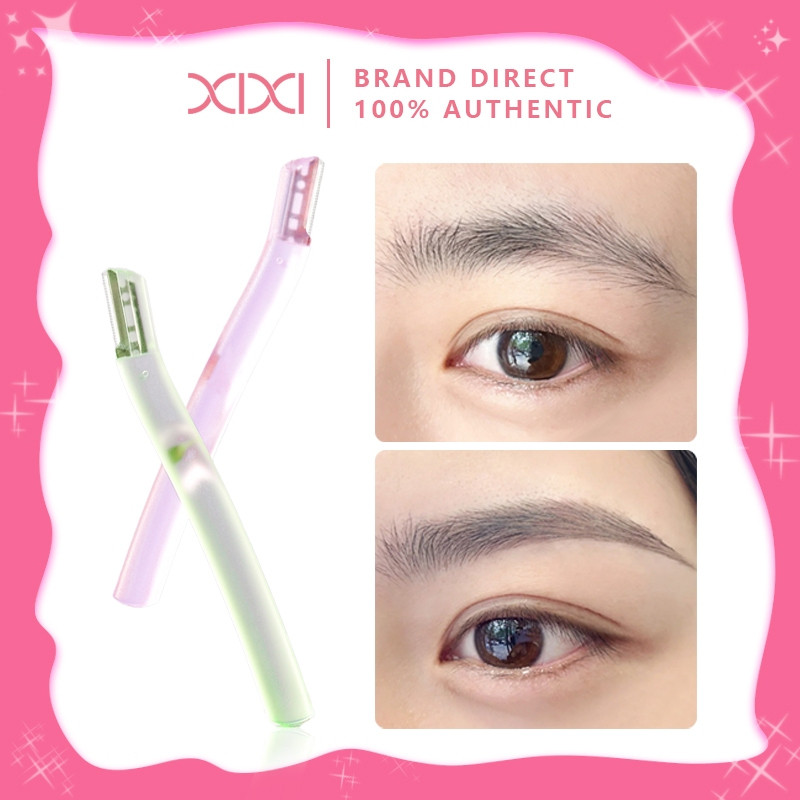 XIXI GJ128 Dao Cạo Lông Mày Mini, Lưỡi Thép Không Gỉ, An Toàn, Dễ Dùng Cho Người Mới