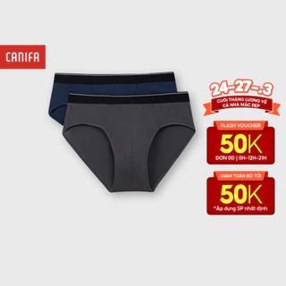 Combo 2 quần sịp nam CANIFA quần tam giác màu sắc nam tính 8US25A004