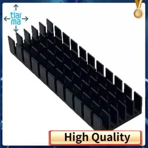Tản nhiệt nhôm cho linh kiện điện tử RAM, chip, SSD, LED 70x22x10mm kèm băng dẫn nhiệt