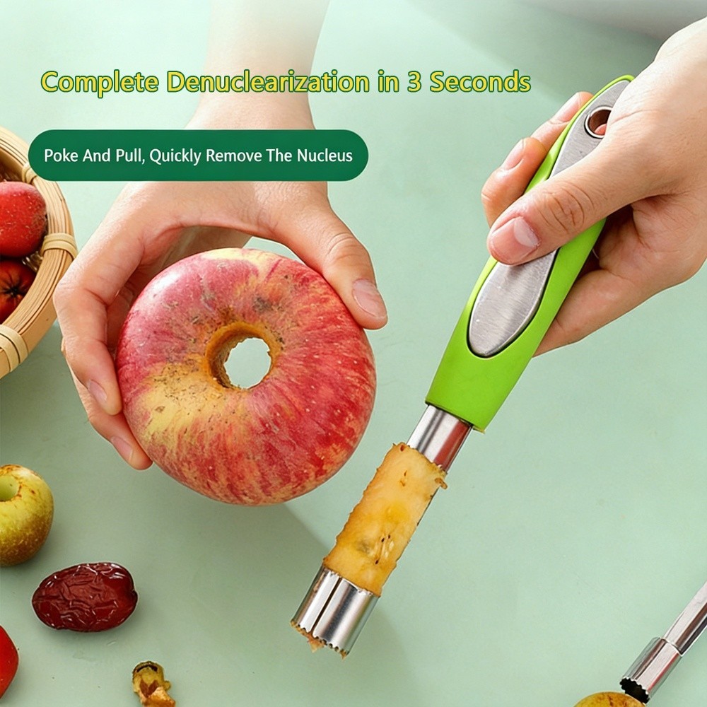 ITRUMPET Fruit Pitter, Loại bỏ lõi thép không gỉ Loại bỏ lõi, Quà tặng Loại bỏ lõi Dụng cụ nhà bếp