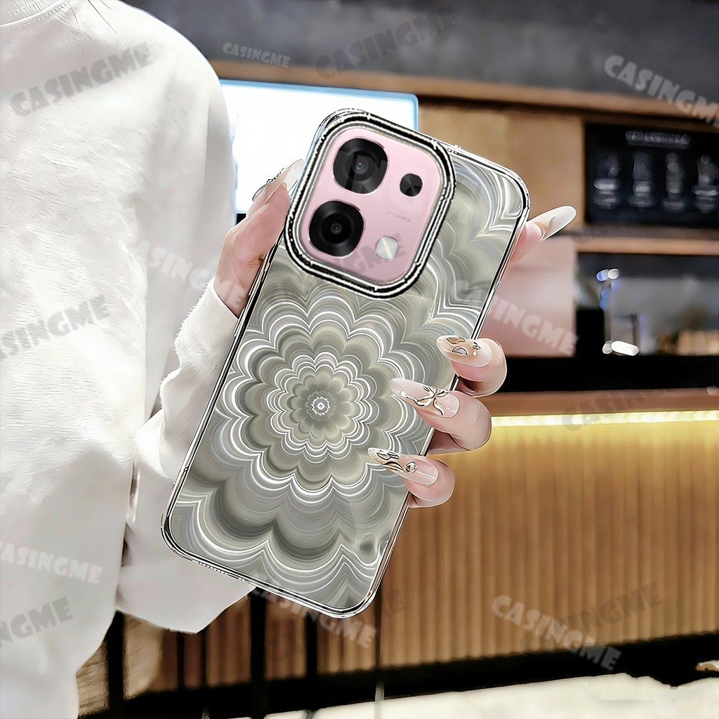 Ốp điện thoại bảo vệ chống sốc cho OPPO A6 Pro 5G mạ sang trọng cho OPPO A6 A5 A5i A5x A3 A3x A6Pro A6t A6x Pro A6i 4G 5G