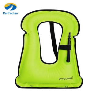 Perfeclan Áo Bơi Bơm Hơi Di Động Trôi Ngoài Trời Nhẹ Phao Thiết Bị Kayaking Tầm Nhìn Cao Người Lớn Phao Vest