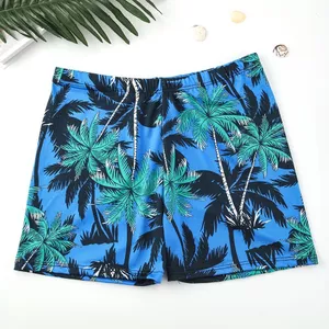 Quần bơi nam thể thao ba điểm nhanh khô, co giãn thoải mái