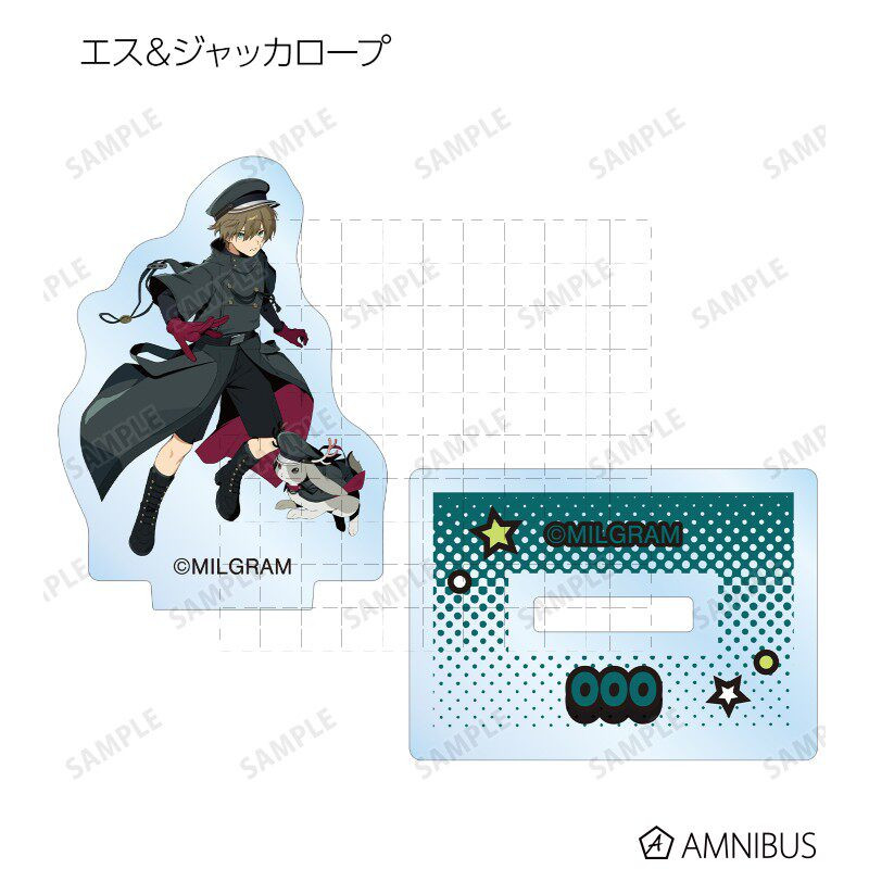 Chân đế Mini Acrylic MILGRAM - Futa Kajiyama, Mu Kusunoki, Kotoko Yuzuriha, Bộ sưu tập hình Anime