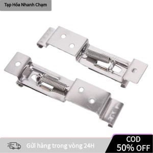 【COD】Set 2 kẹp khung biển số phong cách Châu Âu tiện dụng, thiết kế chắc chắn, phù hợp cho xe hơi, xe tải nhẹ và trailer
