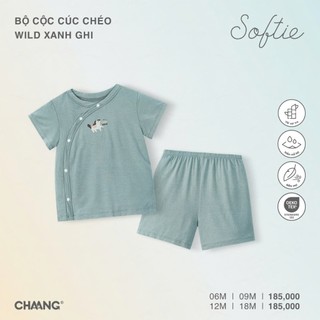 Chaang SS26.T3.3 BST Bộ cộc cúc chéo, Bộ cánh tiên cho bé