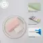 PUSKY 1 / 3 Chiếc Sợi Tre Xốp Rửa Chén Rag Cọ Rửa Miếng Lót Có Thể Tái Sử Dụng Không Dầu Hai Mặt Bàn Chải Gia Đình Dụng Cụ Vệ Sinh Nhà Bếp VN