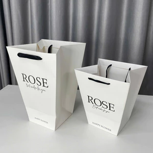 Túi ROSE hình thang dùng để đựng bó hoa, đựng quà 2 SIZE ANGIHOME