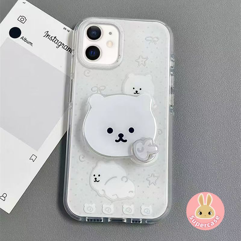 Ốp Điện Thoại Gấu Ngộ nghĩnh Dễ Thương Cho Redmi 15 15C 14C 14R 13 13C 13R 13X 12C 12R 11 11A 10A 10C 9 Prime Plus 9A 9C 9i 9T 5G 4G Vỏ Đơn Giản Hoạt Hình Chống Rơi Ốp Lưng