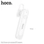Tai nghe bluetooth Hoco E63, tai nghe 1 bên có mic đàm thoại chuyên dụng, 6h nghe nhạc.