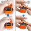 BORAGETE Tay Tally Counter, 4 Kỹ Thuật Số Không Cần Pin Cơ Clicker Counter, Máy Đo Chiều Cầm Tay Kim Loại Mini Di Động Clicker Huấn Luyện Chơi Golf