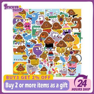 57 Chiếc Anime Hey Duggee Miếng Dán Hoạt Hình Graffiti Mẫu Giáo Bé Trai Cô Gái Phần Thưởng Miếng Dán