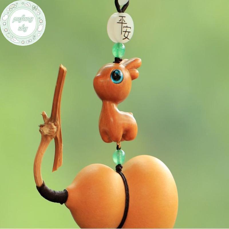PUSKY Hoa Hồng / Sen Đồ Trang Trí Ô Tô Trang Trí Ô Tô Phụ Kiện Nội Thất Ô Tô Quyến Rũ May Mắn Gương Chiếu Hậu Mặt Dây Quà Tặng VN
