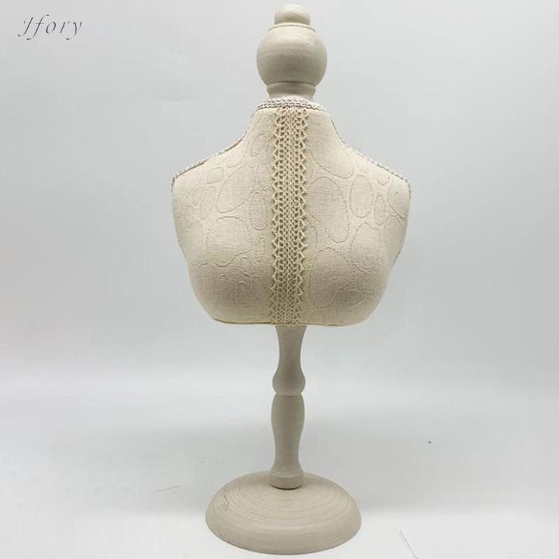 Jfory Vòng cổ trưng bày Bust Stand Móc treo trang sức Vòng cổ Giá đỡ cho dây chuyền