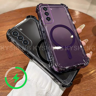 Thích hợp cho VIVO Y31 5G Y21D 4G Vỏ điện thoại TPU sạc từ tính bốn góc chống rơi vỏ mềm trong suốt WBQ 000