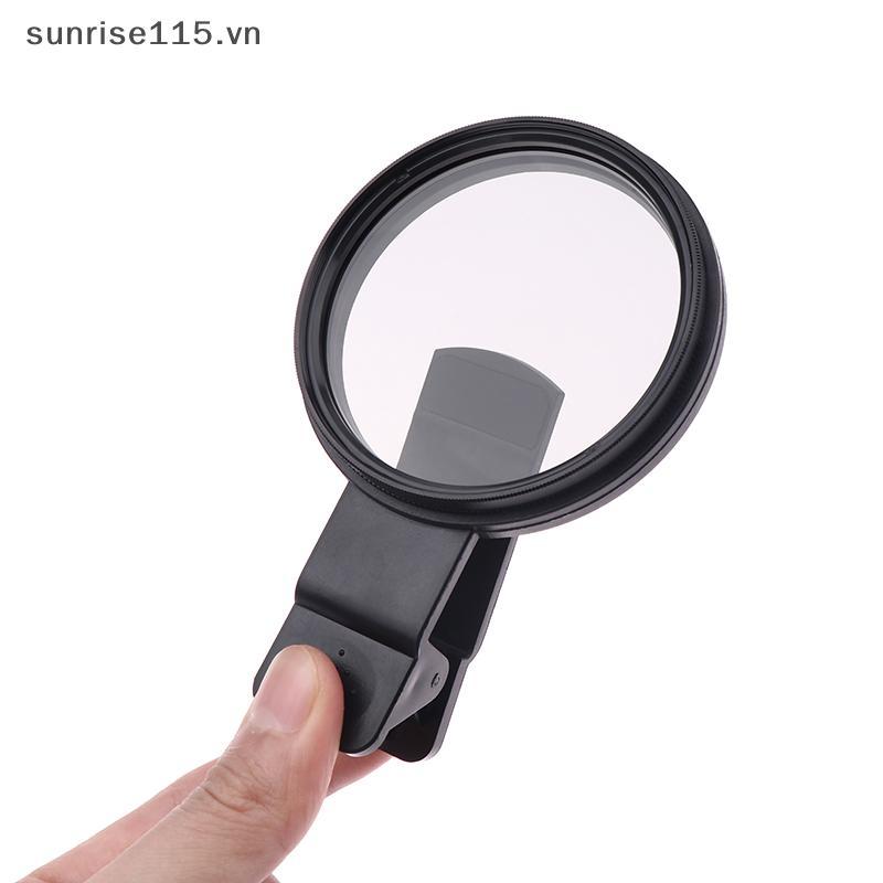 Bộ lọc ống kính phân cực chụp ảnh di động SRVN có kẹp CPL Polarizer Loại bỏ phản chiếu và bộ lọc độ phân giải cao.