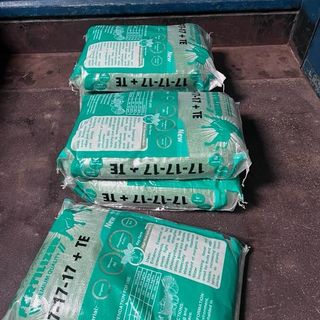 NPK 17-17-17 + TE bao 25kg, siêu nở gốc mai, phì gốc mai và cây kiểng