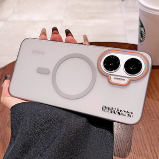 Ốp điện thoại từ tính mờ XIAOMI POCO F7 F6 F5 X7 X5 M6 Pro POCO C75 C65 Vỏ bảo vệ tản nhiệt siêu mỏng Vỏ cứng PC đơn giản