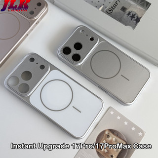 [JLK] Nâng cấp tức thì Ốp điện thoại từ tính 17Pro / 17ProMax Luxury Matte AG cho iPhone Air 13 14 15 16 17 Pro Max Bảo vệ ốp lưng chống sốc