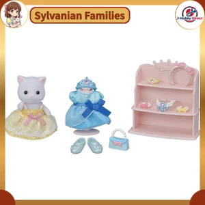 Sylvanian Families Hair & Beauty Salon Playset – Pony & Friends Dress-Up Dollhouse Toy by EPOCH (ST Mark Certified) – Ages 3+