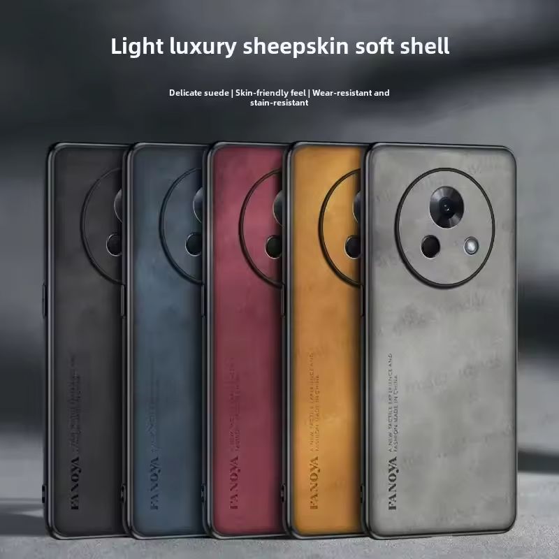 Ốp lưng điện thoại cao cấp bằng da cừu, chống sốc Cho Meizu Lucky 08 22 21 Note 20 18 16 Pro 4G 5G 2026