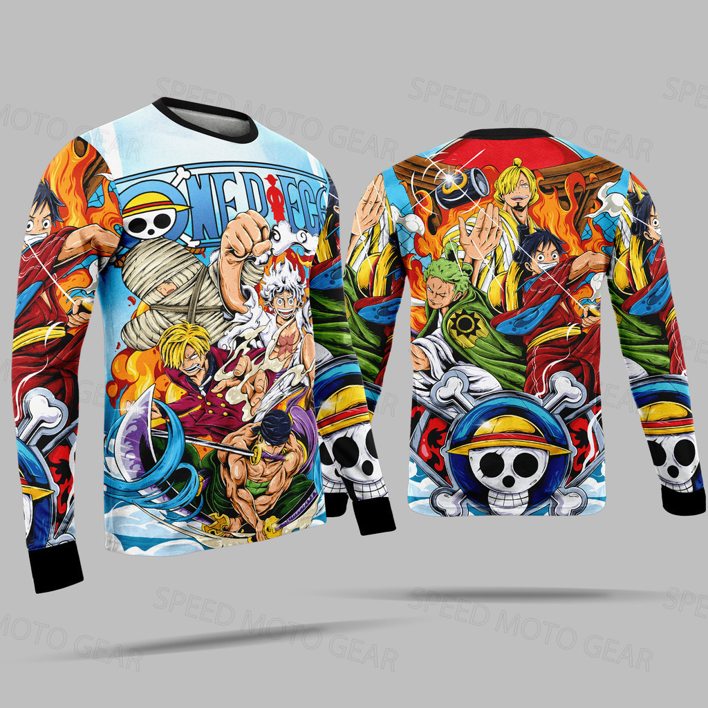 Áo đi xe máy Anime nam in đồ họa biker, dành cho người yêu tốc độ