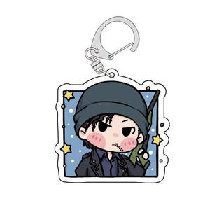 Móc khóa Mica DETECTIVE CONAN HÌNH VUÔNG CUTE in hình anime chibi Women Nữ