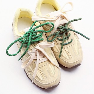 1 Cặp Unisex Vòng Dây Da Thể Thao, Dây Giày Phẳng Bền, Phù Hợp Giày