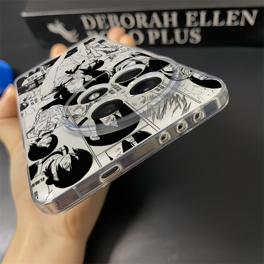 "Chainsaw Man REZE" Ốp điện thoại TPU mềm mỏng trong suốt cho Oneplus Ace 6 / 15 13 13R 13T 12 12R 11 Ace 5 Pro Ace 3 3 3V 2V Nord 5 / Bảo vệ Camera Vỏ chống sốc One plus