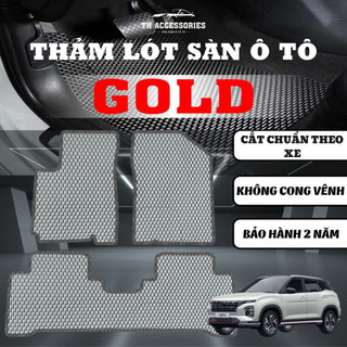 Thảm lót sàn ô tô Hyundai Creta TH Accessories cắt chuẩn form xe dễ dàng vệ sinh không ẩm mốc (full bộ có cốp)