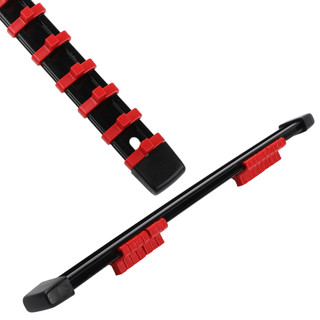 [Fuxin] 3 CÁI1 / 4\ "3 / 8\" 1 / 2\ ""Cờ lê treo tường sắp xếp Giá đỡ ổ cắm Khay đựng đường ray"