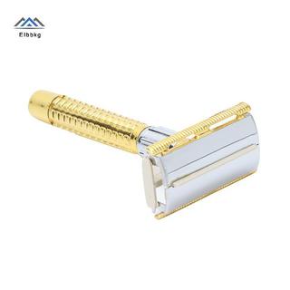 ELBBKG Retro An Toàn Dao Cạo Hộp Tay Cầm Dao Cạo Dụng Cụ Cạo Râu Dụng Cụ Cạo Râu Nam Dao Cạo Râu Mới