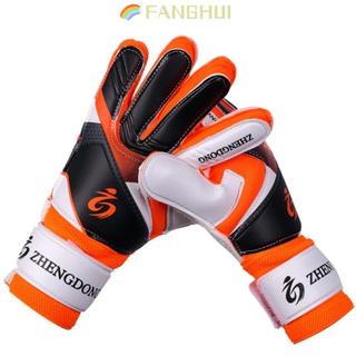 Găng tay thủ môn bóng đá Fanghui - Chất liệu cao su dày, chống mài mòn, bảo vệ ngón tay và chống thấm nước cho người chơi thanh niên
