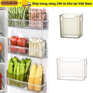 Giá sắp xếp tủ lạnh JOYFULLIFE, Hộp lưu trữ tủ lạnh dày có thể xếp chồng lên nhau, Hộp lưu trữ thực phẩm tiết kiệm không gian dung tích lớn đa chức năng Nhà tổ chức nhà bếp