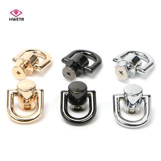 HWETR Phụ Kiện Phần Cứng Hình Chữ D Túi Nhẫn Kẹp Bên Bule Kim Loại Bule Túi Xách Dây Xích Tay Cầm Kết Nối Túi Dây Đeo