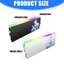 Bộ tản nhiệt bộ nhớ LED ARGB cho RAM máy tính để bàn DDR5 DDR4 DDR3 DDR2 có vây làm mát bằng kim loại và hoạt động im lặng