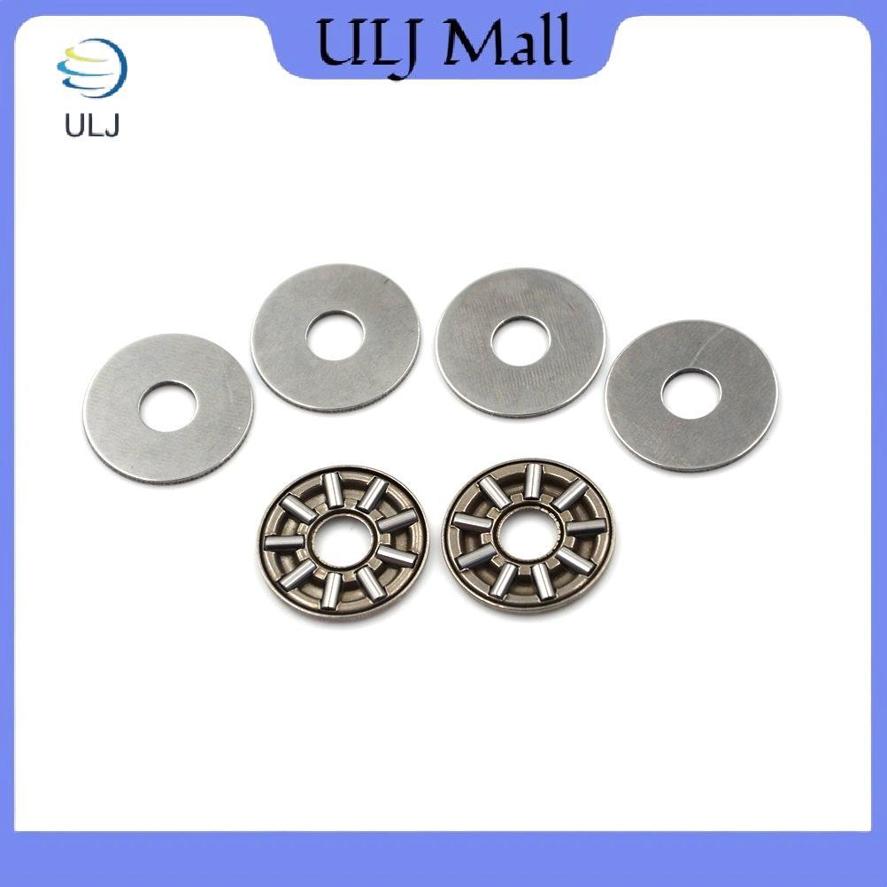 ULJ 2 bộ AXK0619 Vòng bi lăn kim lực đẩy có hai vòng đệm 6mm x 19mm x 2mm.