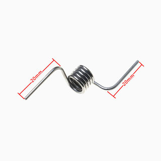 Phụ kiện sửa tủ lạnh lò xo vách ngăn cửa 2 cái Phụ kiện vách ngăn،Thay thế lò xo bản lề tủ lạnh