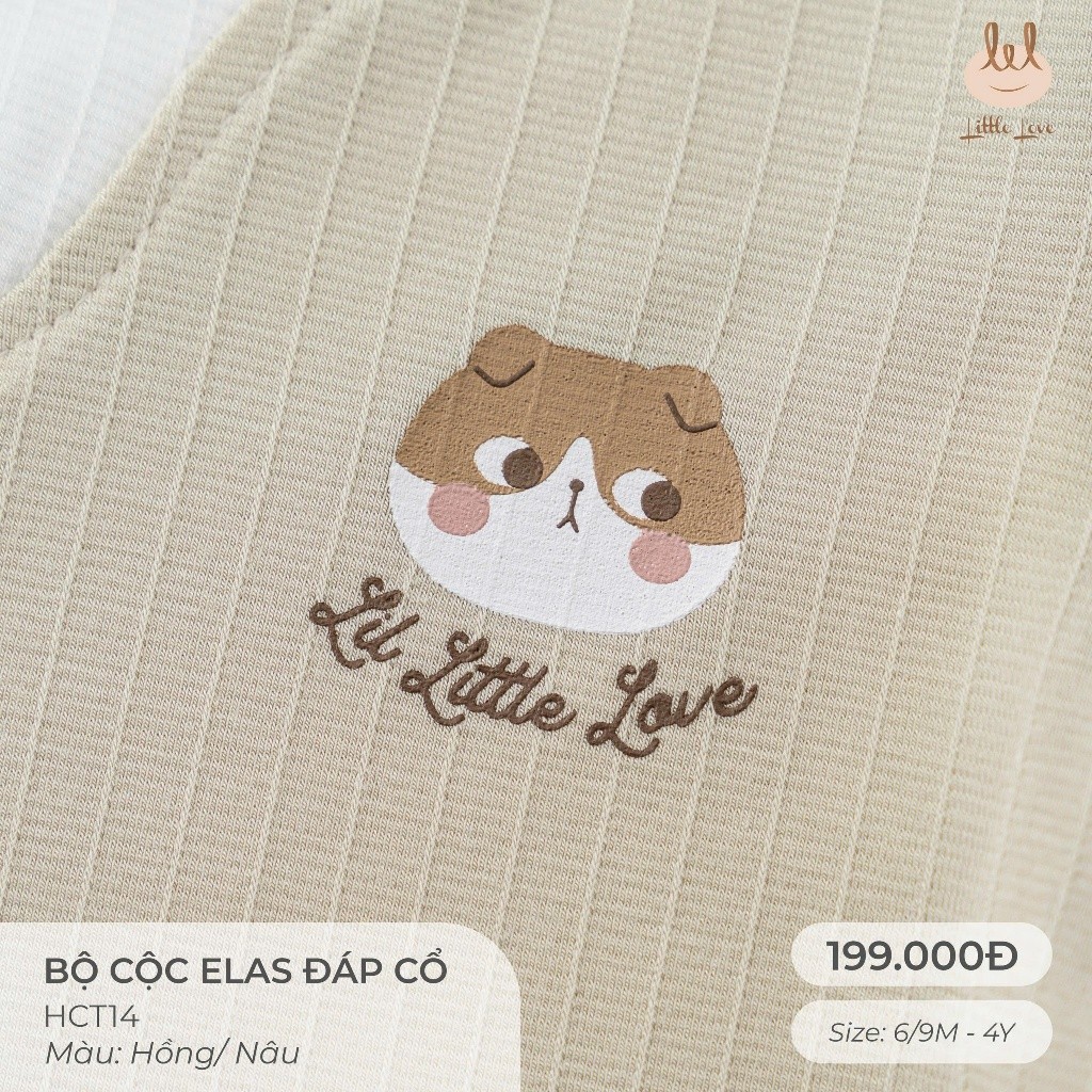 BỘ CỘC VẢI MODAL THÔNG HƠI [ SIÊU MỀM, MÁT, MỊN CO DÃN VÀ THẤM HÚT ] SZ 6M -4Y (HCT14)