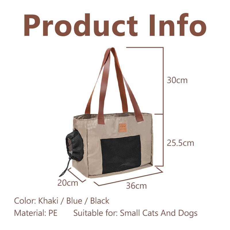 DogLemi Pet Carrier Túi du lịch Lưới thoáng khí Ba lô thú cưng có dây đeo an ninh cho thú cưng nhỏ