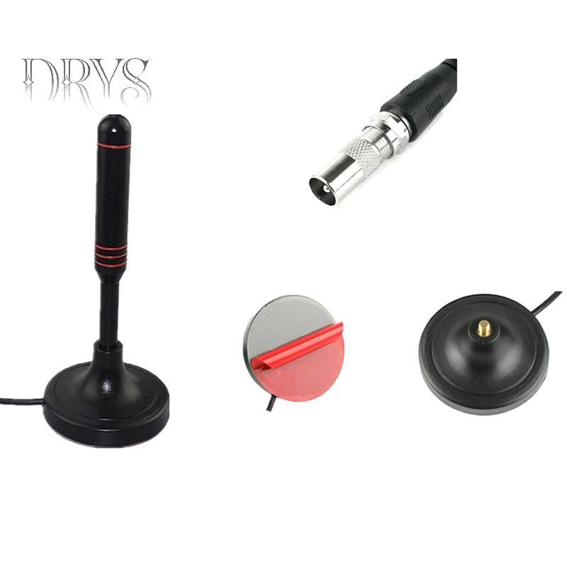 (TFT) Bộ thu tín hiệu ăng-ten TV kỹ thuật số Bộ khuếch đại cáp đồng trục Ăng-ten HDTV DVB-T DVB-T2 DAB Adapter Ăng-ten trong nhà MỚI