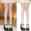 XGB Nữ Ngọt Ngào Nơ Giọng Sheer Opaque Quần Mèo Thanh Lịch In Hình Mock Đùi Vớ Có Họa Tiết Quần Legging