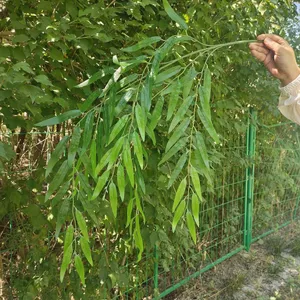 🌟Mô Phỏng Lá Liễu Nhánh Cây Liễu Nhánh Giả Lá Ngoài Trời Sân Thu Trang Trí Cây Xanh Cảnh Vườn 4LAF