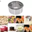 NS 3 Chiếc Thép Không Gỉ Tròn Bánh Quy Khuôn Bánh Bao Da Cắt DIY Bánh Ngọt Bánh Nướng Dụng Cụ Nhà Bếp Tiện Ích Cho Đồ Ăn Ngọt NS