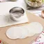 NS 3 Chiếc Thép Không Gỉ Tròn Bánh Quy Khuôn Bánh Bao Da Cắt DIY Bánh Ngọt Bánh Nướng Dụng Cụ Nhà Bếp Tiện Ích Cho Đồ Ăn Ngọt NS