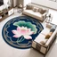 Thảm trải sàn bùn Lotus Diatom thấm nước chống trượt Thảm chân khô nhanh Phòng khách Thảm lông cừu pha lê Lối vào Thảm cửa