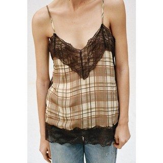 Áo Vest ren cổ chữ V sâu Z Spring 3666060