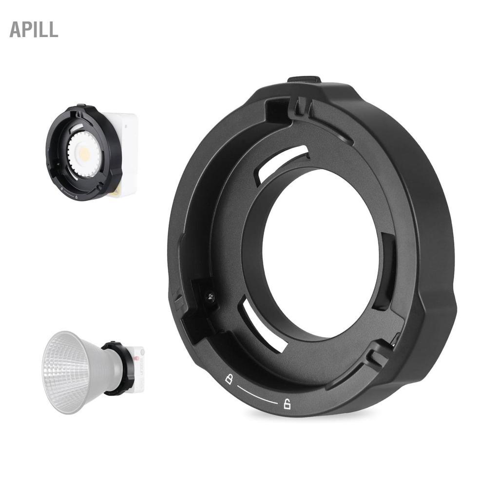 Apill Bộ chuyển đổi ML-GB Tương thích với đèn LED Godox AD300Pro ML100Bi ML60IIBi ML30 ML30Bi ML60 ML60Bi